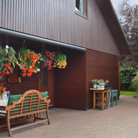 Kranich-Holzferienhaus 'Kleine Auszeit' Rehden Экстерьер фото