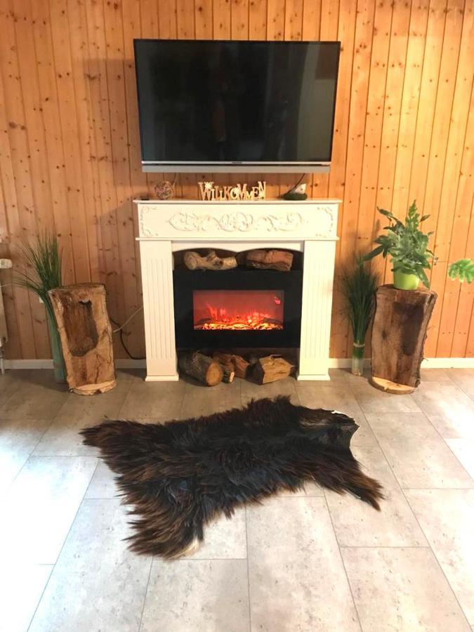 Kranich-Holzferienhaus 'Kleine Auszeit' Rehden Экстерьер фото