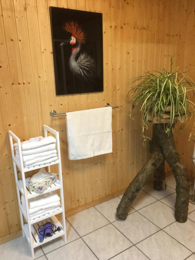 Kranich-Holzferienhaus 'Kleine Auszeit' Rehden Экстерьер фото